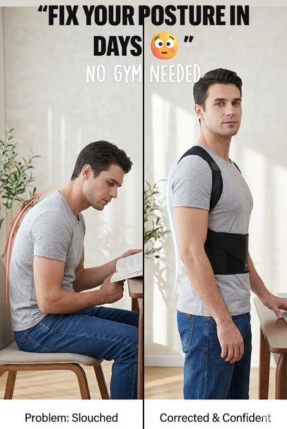 Posture Corrector for Shoulder Belt For Men & Women